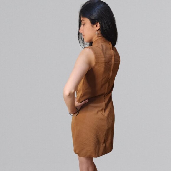 Vintage Stripe Texture Dress - Picture 2 of 7